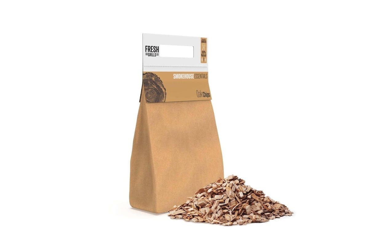 Monstershop Fresh Grills Wood Chips | Oak | 1.4kg (6ltr)