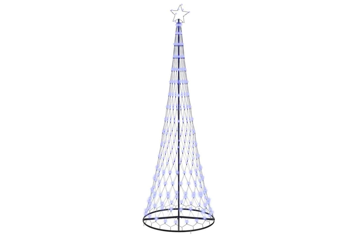 Vidaxl Led Christmas Tree Blue 1005 X 1005 X 3025 Cm Metal