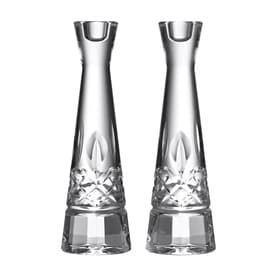 Lismore Round Candlestick 25cm 10in Set of 2