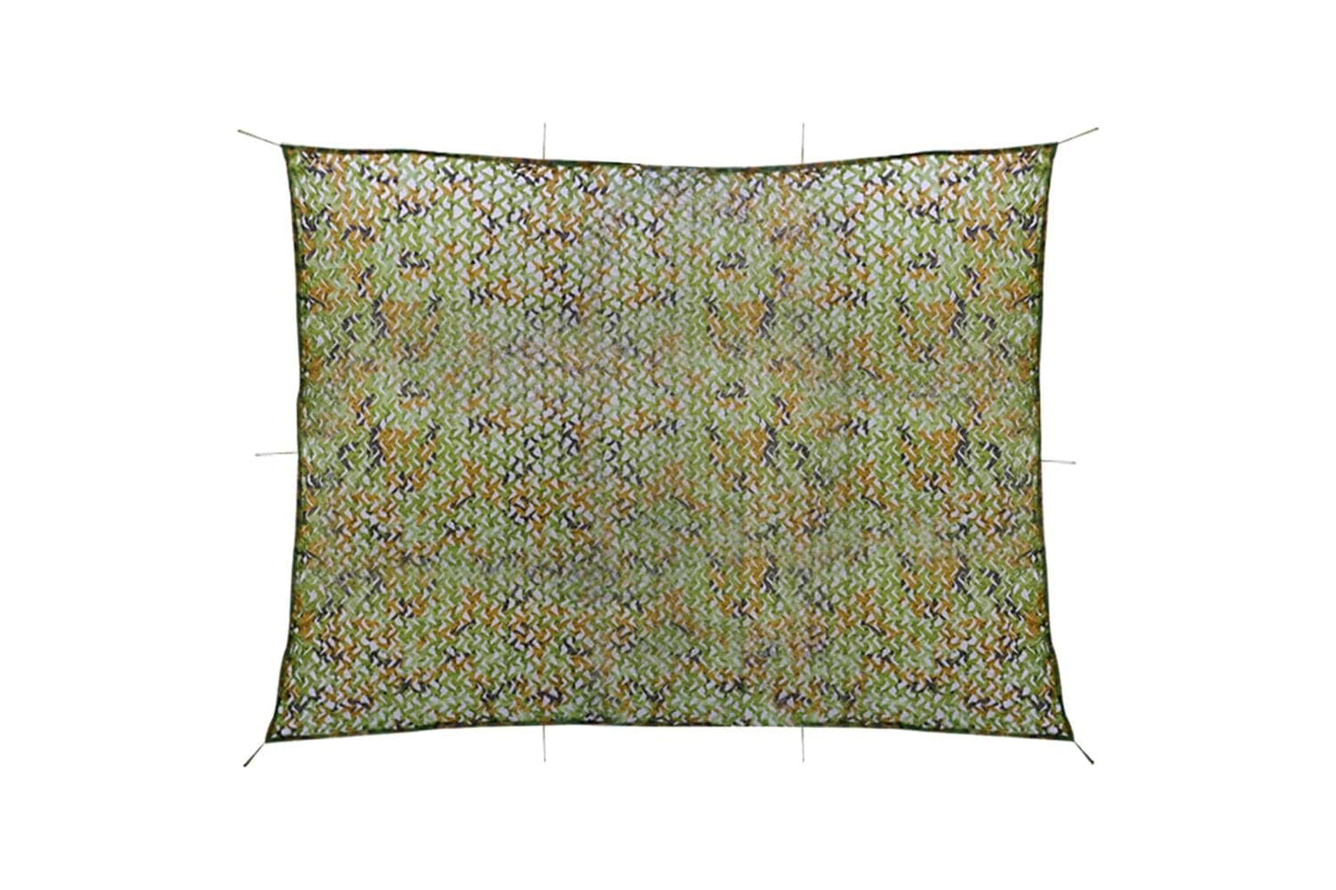 Vidaxl 135880 Camouflage Net With Storage Bag 2x4 M Green