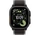 Apple Watch Ultra 3 GPS + Cellular 49mm Black Titanium Case with Black/Charcoal Trail Loop - M/L | MF1H4DH/A