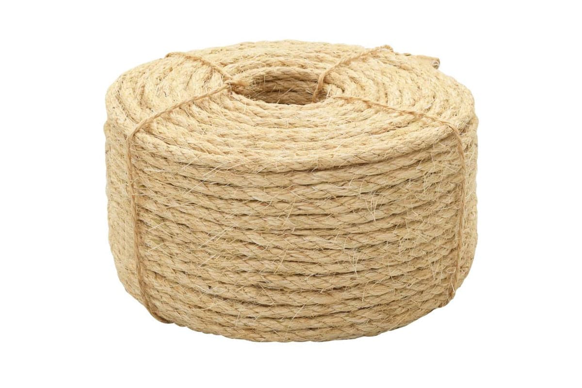 vidaXL 144793 Rope 100% Sisal 6mm 500 M