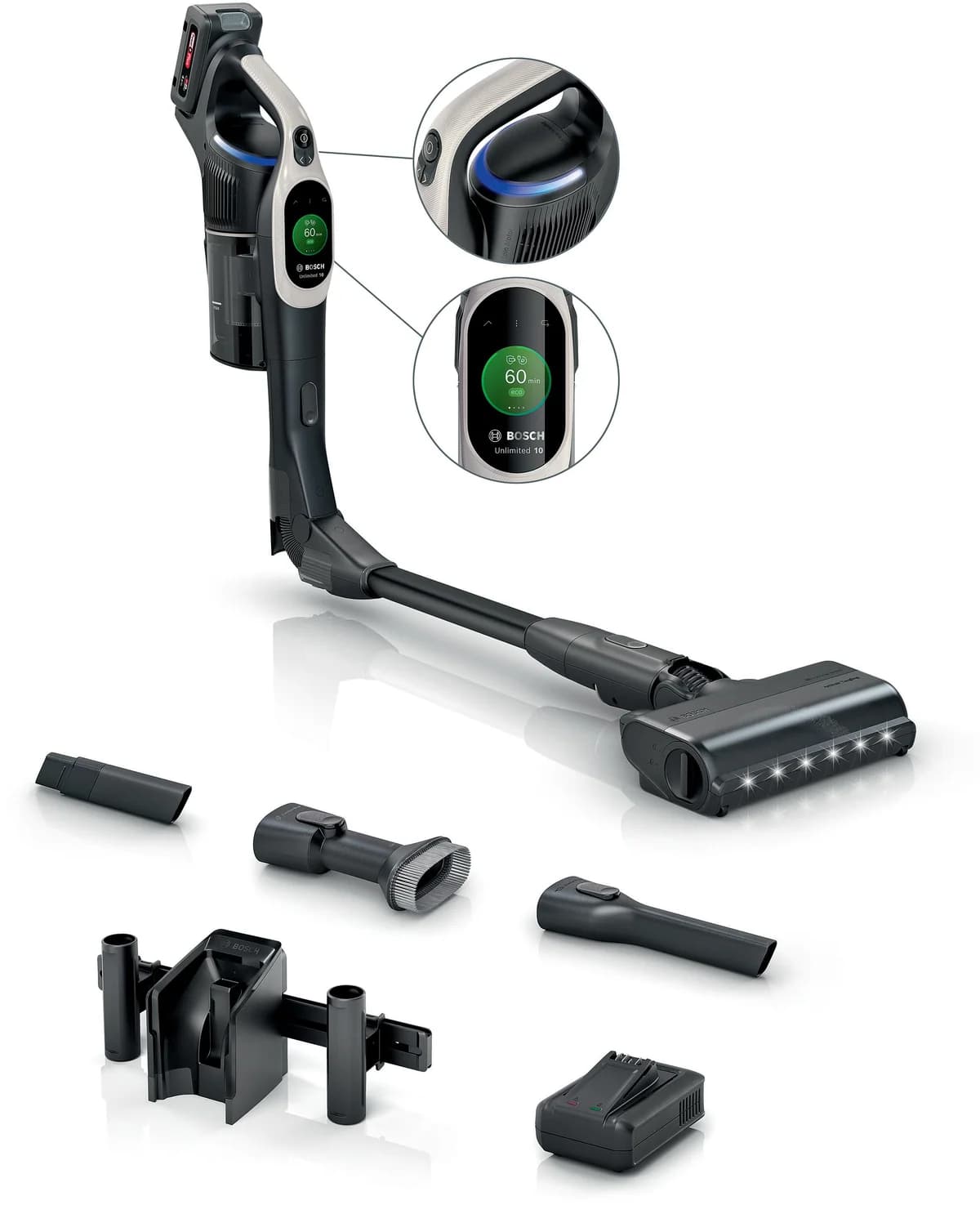 Bosch Unlimited 10 Cordless Vacuum Cleaner - Graphite | BBS1041GGB