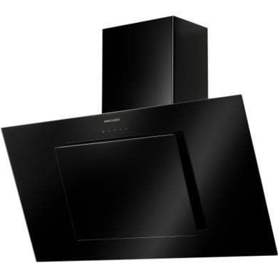 Refurbished Rangemaster Opal OPLHD100BL 100cm Angled Chimney Cooker Hood Black