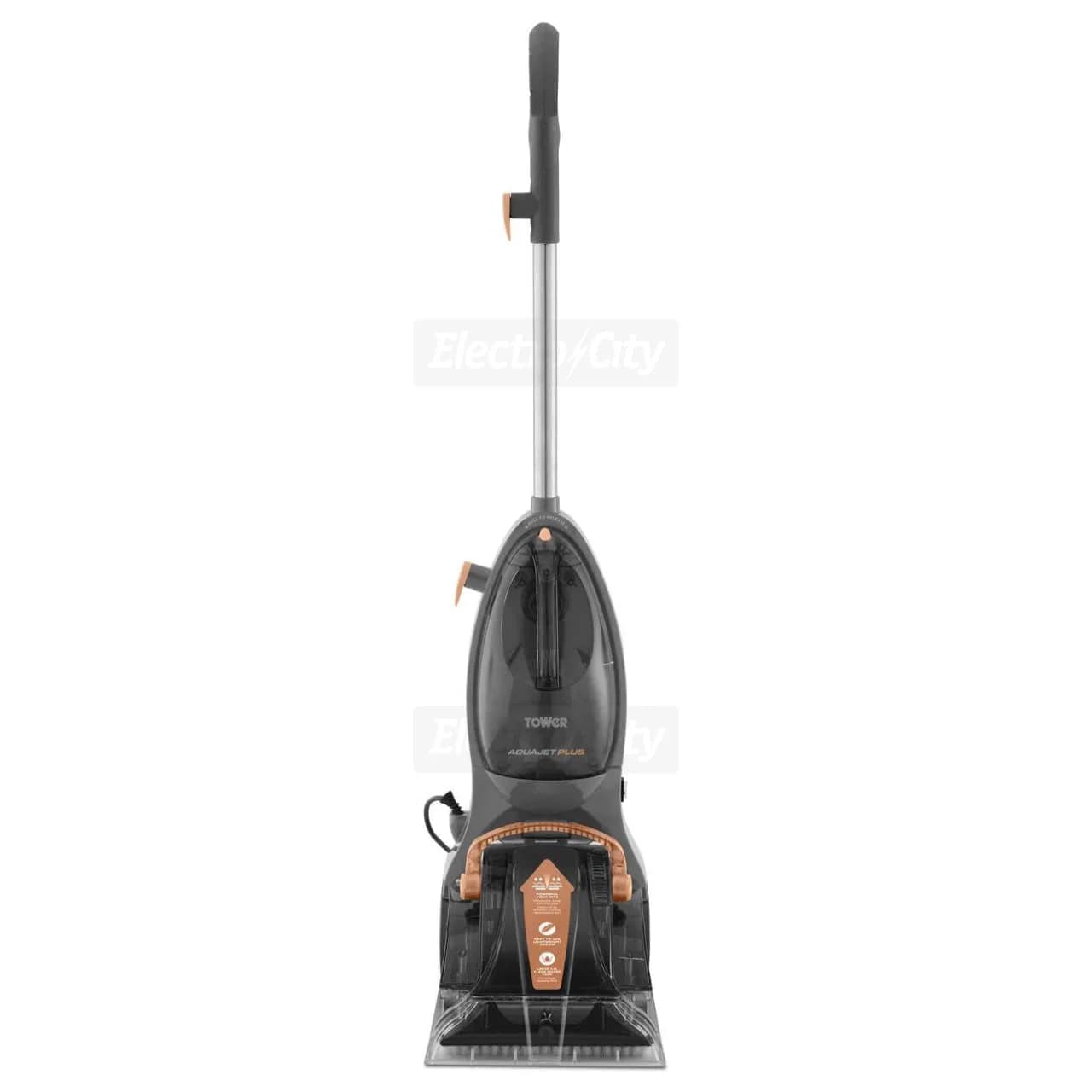 Tower Aquajetplus Carpet Washer with Dual Tank and Allergen Removal | Blue & Grey