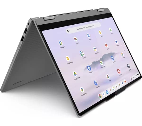 LENOVO 83LN000BUK 14" 2 in 1 Chromebook Plus - Intel® Core™ 3 N355, 128 GB UFS, Grey