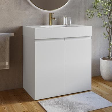 Panama 800mm Freestanding Vanity Unit with Basin