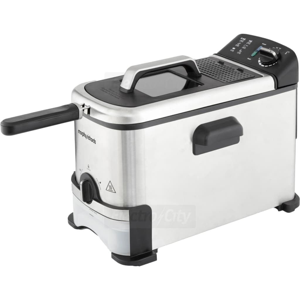 Morphy Richards 3 Litre Filter Pro Deep Fat Fryer | Stainless Steel