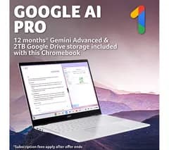 ACER Spin 514 14" 2 in 1 Chromebook Plus - MediaTek Kompanio Ultra 910, 128 GB UFS, Silver