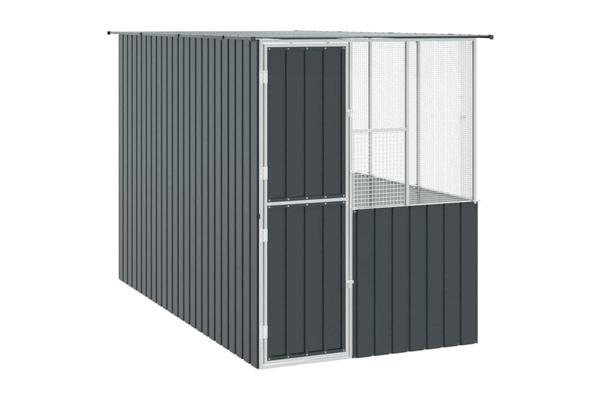Bird Cage Anthracite 315 X 167 X 200 Cm Galvanised Steel