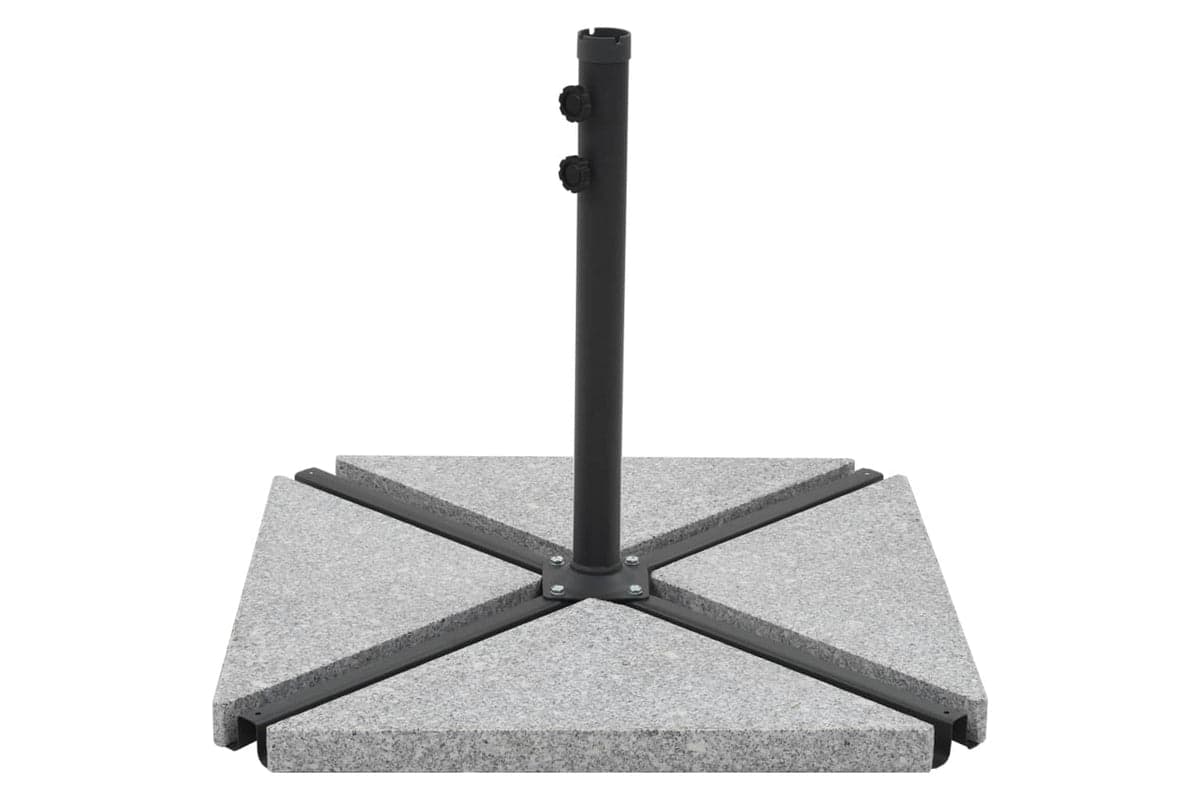 Vidaxl 45071 Umbrella Weight Plate Granite 15 Kg Triangular Grey