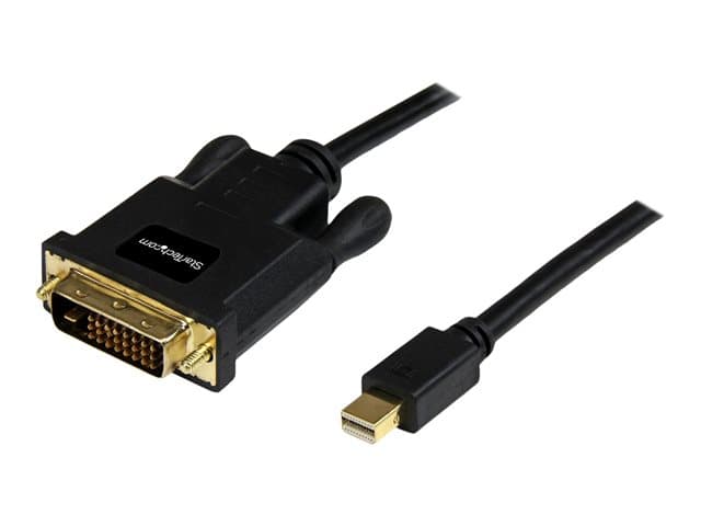 STARTECH.COM - StarTech 3 ft Mini DisplayPort to DVI Adapter Cable - Mini DP to DVI Video Converter - MDP to DVI Cable for Mac / PC 1920x1200 - Black (MDP2DVIMM3B) - DisplayPort cable - 91.44 cm