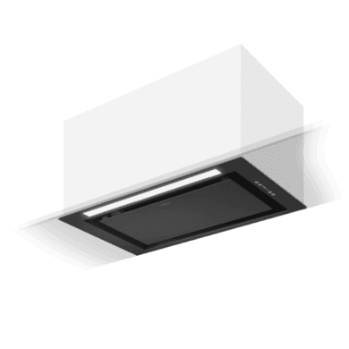 Elica Lane 72cm Canopy Cooker Hood - Black