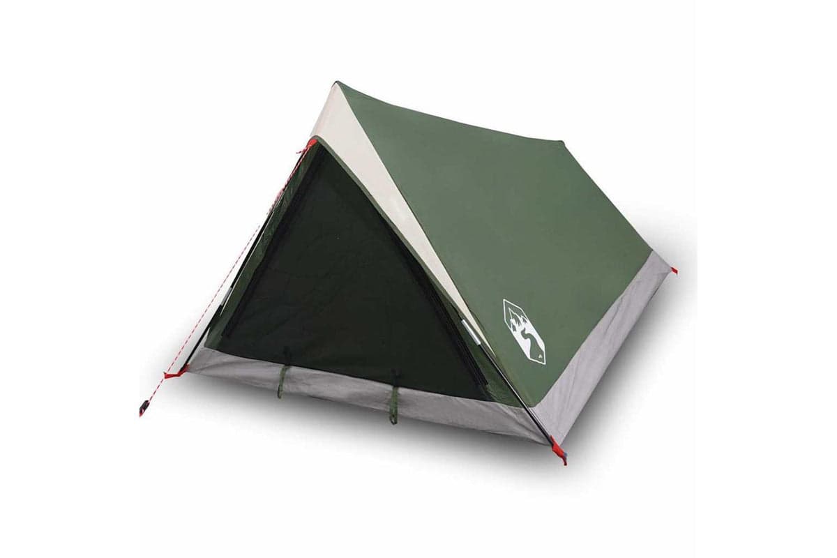 Vidaxl Camping Tent 2-person Green Waterproof