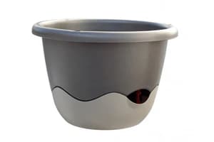 Plastia Mareta Flower Pot | Grey | 30cm