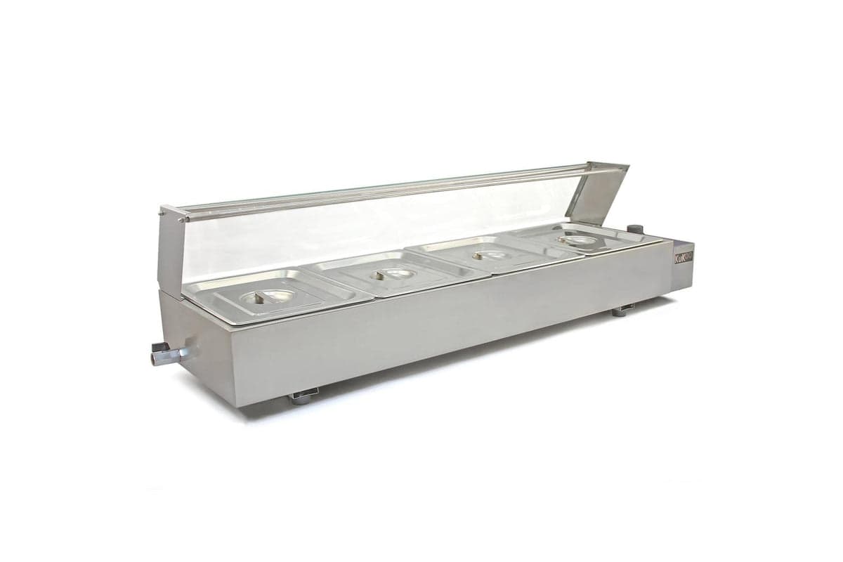 Monstershop 10616 - Kukoo 4 Pan Wet Well Bain Marie