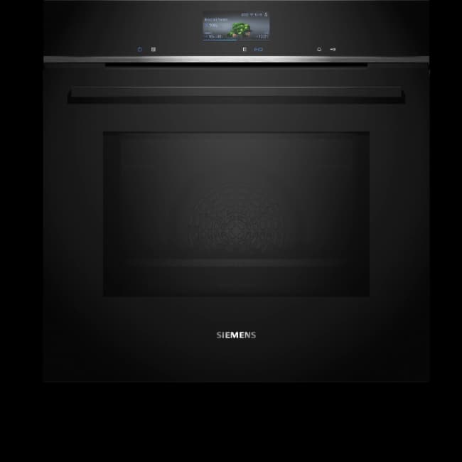 Siemens IQ700 Built-In Oven With Microwave-Function 60x60 cm - Black | HM776G1B1B