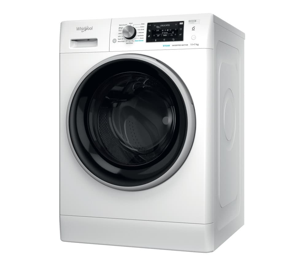 Whirlpool FFWDD1174489BSV 11/7kg Washer Dryer 1400 Spin – White