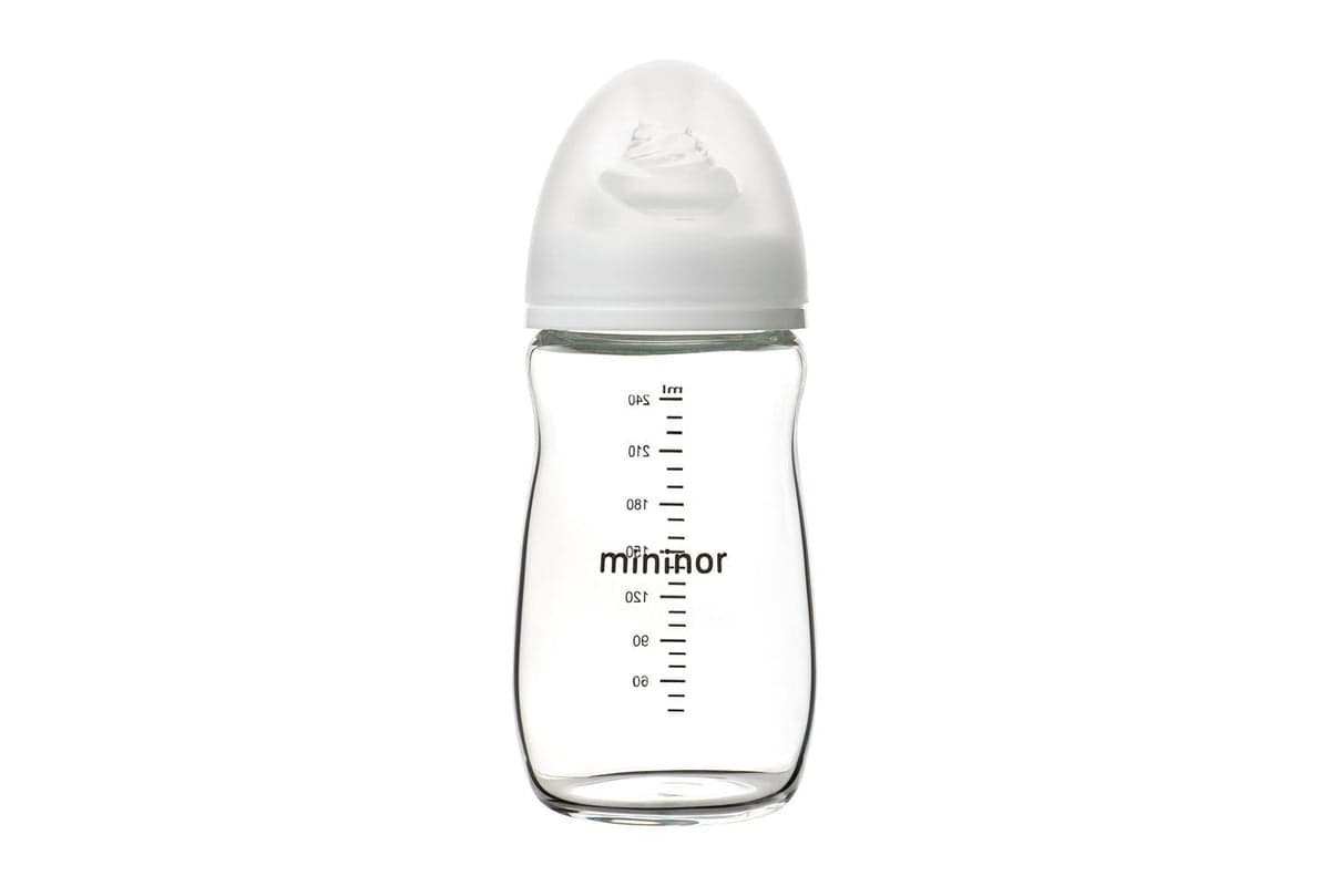 Mininor Glass Feeding Bottle | 240ml