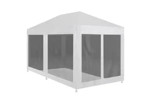 Vidaxl 45110 Party Tent With 6 Mesh Sidewalls 6x3 M
