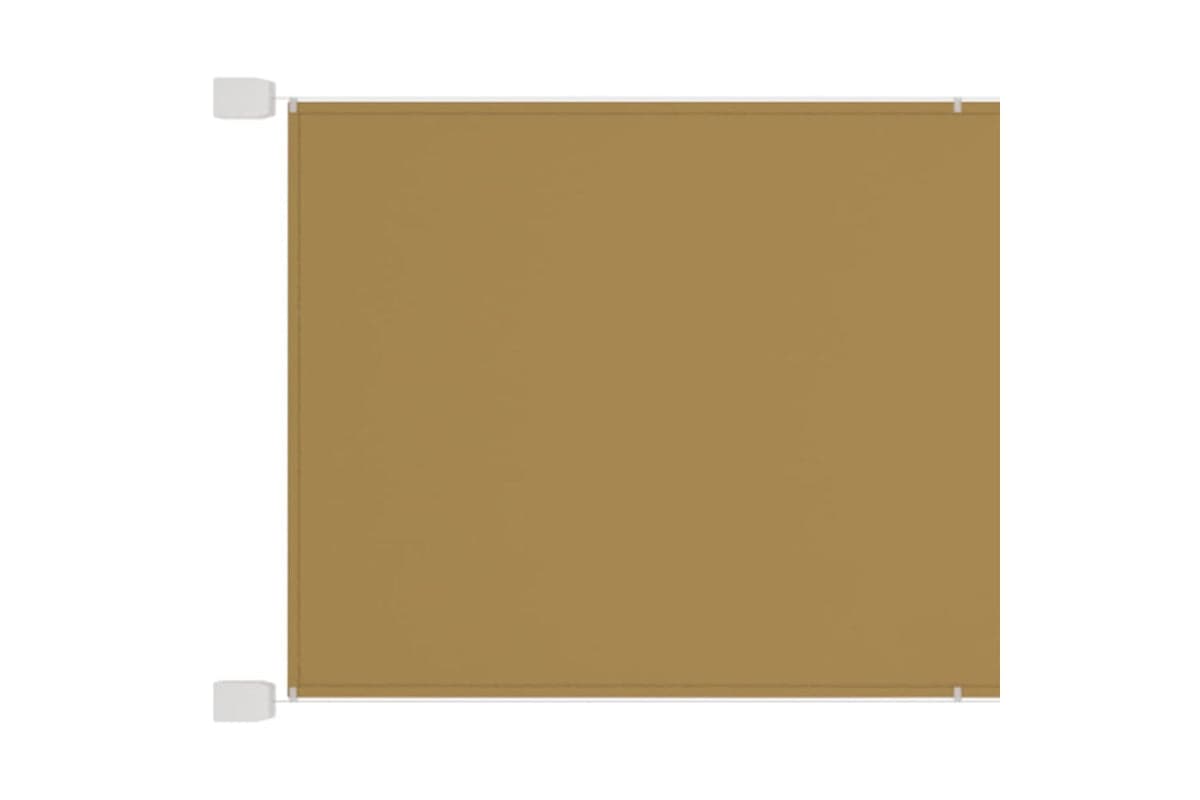 vidaXL 148264 Vertical Awning Beige 140x420cm Oxford Fabric