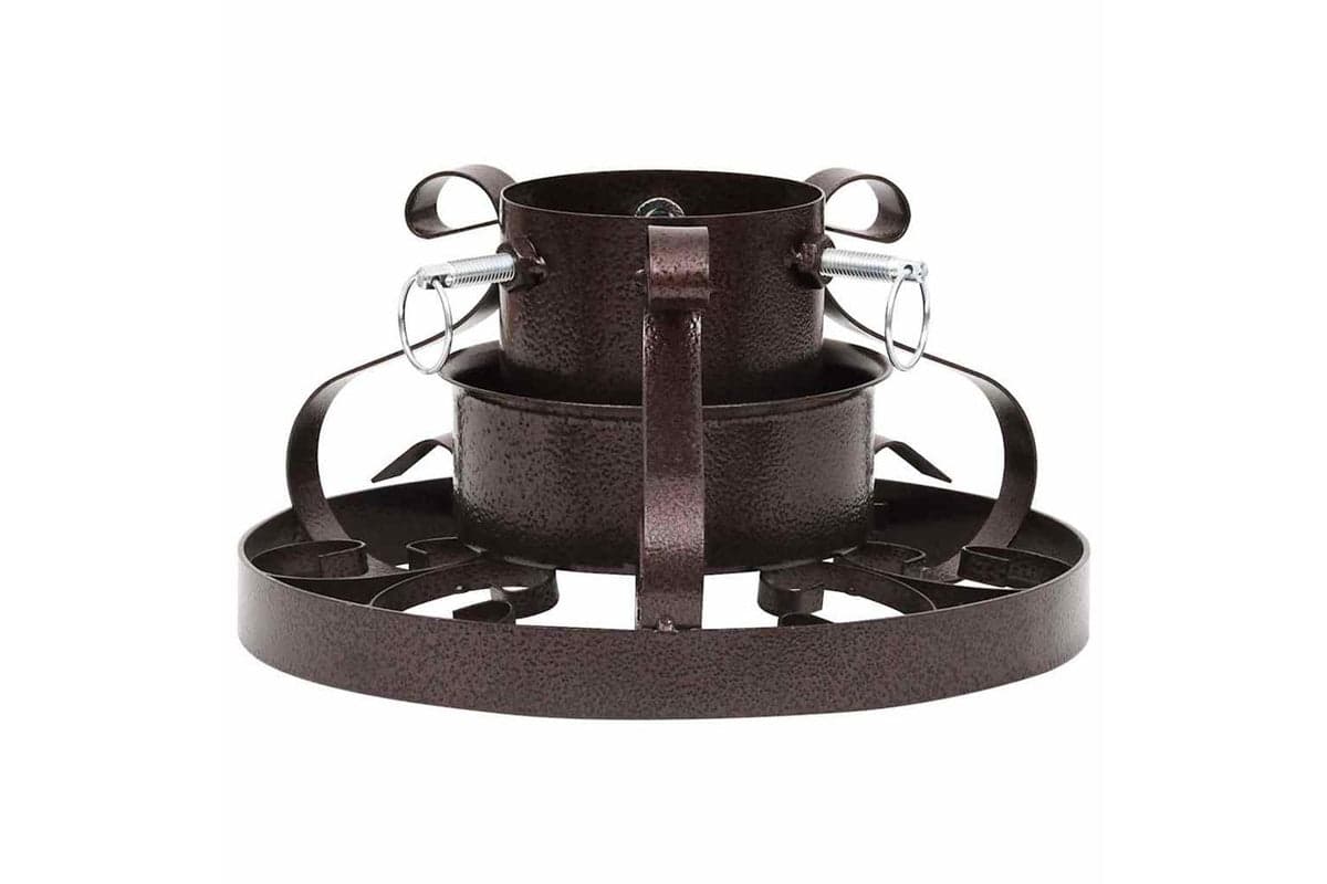 Vidaxl Christmas Tree Stand Antique Copper 29x29x155 Cm