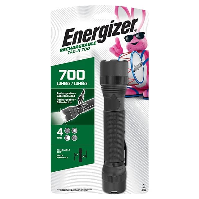 Energizer Performance Metal Rechargeable Tactical LED Torch - Black | ENE33018