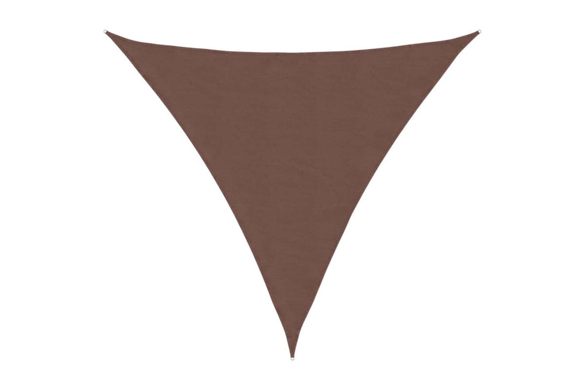 Vidaxl 135838 Sunshade Sail Oxford Fabric Triangular 4.5x4.5x4.5 M Brown