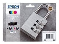 EPSON - 35 Multipack - 4-pack - black, yellow, cyan, magenta - original - ink cartridge