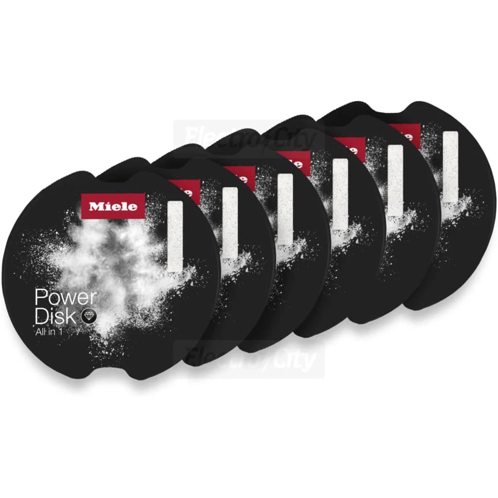 Miele PowerDisk Dishwasher Detergent for AutoDos Dishwashers | 6 Pack