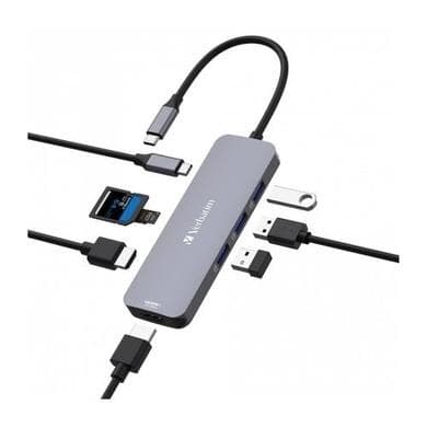 Verbatim CMH-08 USB-C Pro 8 Port Multiport Hub