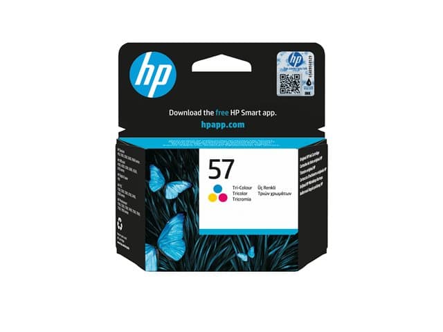HP - 57 - colour (cyan, magenta, yellow) - original - ink cartridge