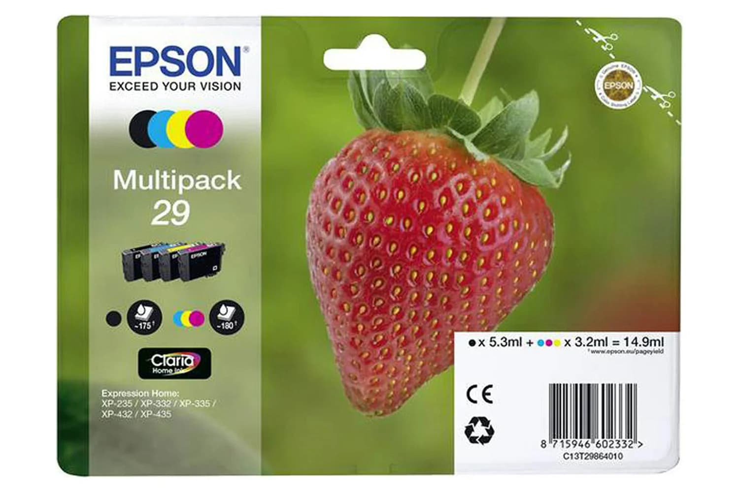 Epson C13 T29864010 Ink Cartridge | Multipack