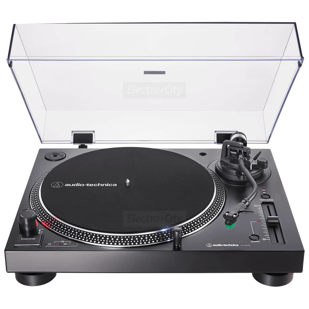 Audio-Technica LP120XUSB Direct Drive Manual Turntable | Black