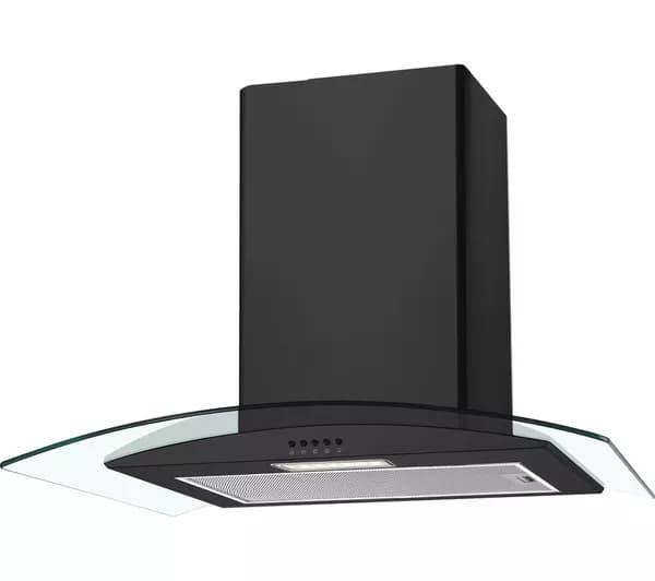 CANDY CGM60NN Chimney Cooker Hood - Black