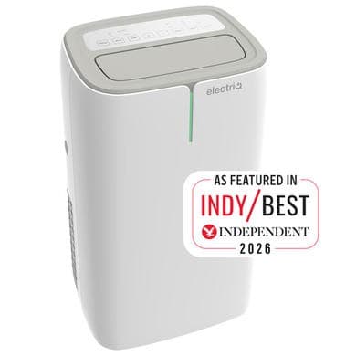 electriQ EcoSilent 14000 BTU Smart Quiet Portable Air Conditioner