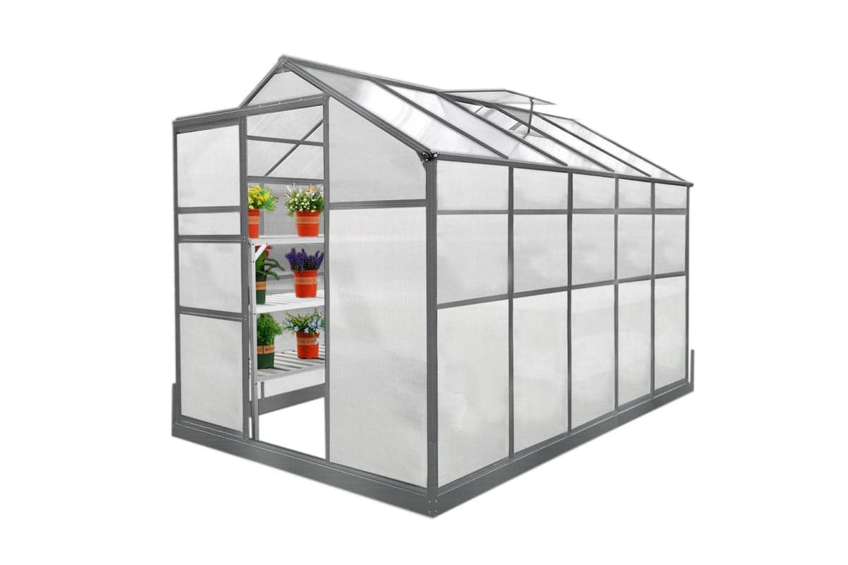 Monstershop 25925 - Greenhouse 6ft X 10ft With Base