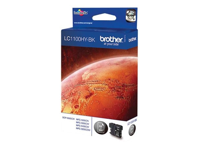 BROTHER - LC1100HYBK - High Yield - black - original - ink cartridge