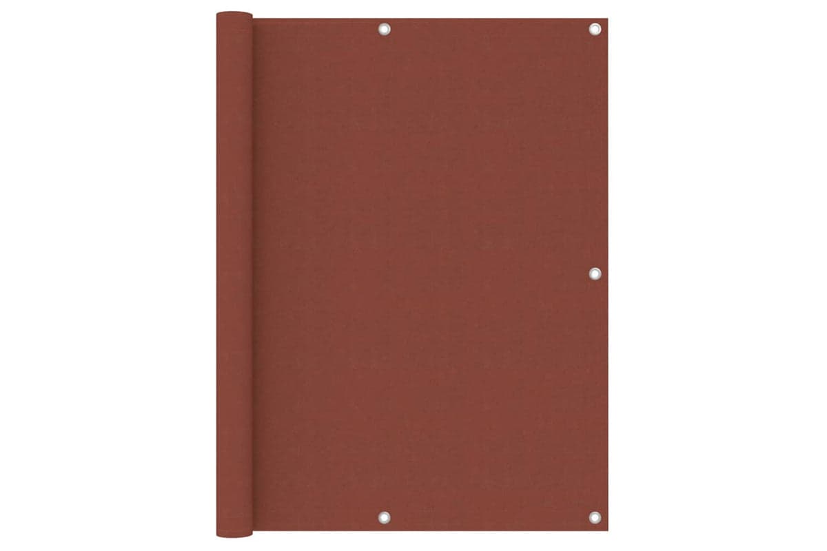vidaXL 134982 Balcony Screen Terracotta 120x500cm Oxford Fabric