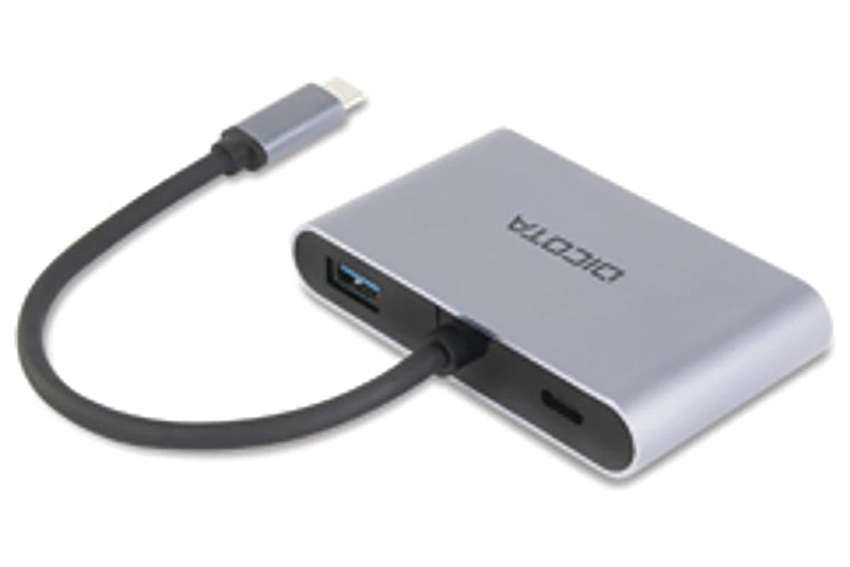 Dicota USB-C Portable 5-in-1 Docking Station 4K