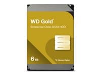 WESTERN DIGITAL - WD Gold WD6004FRYZ - Hard drive - Enterprise - 6 TB - internal - 3.5" - SATA 6Gb/s - 7200 rpm - buffer: 256 MB