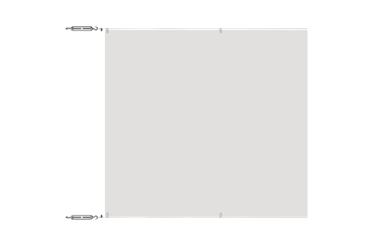 vidaXL 148176 Vertical Awning White 180x1000cm Oxford Fabric