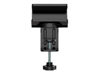 STARTECH.COM - Startech Power Strip Desk Mount - Clamp-on Power Strip Holder - Adjustable - Desk / Table Clamp for Power Strip (PWRSTRPCLMP) - power strip mounting clamp