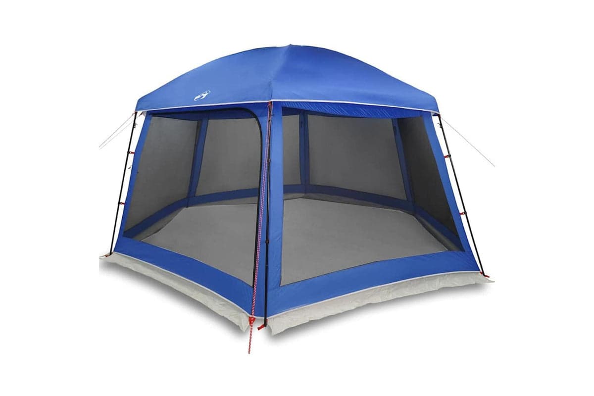 Vidaxl Pool Tent With Removable Fly & Mesh Walls Azure Blue 512x458 Cm