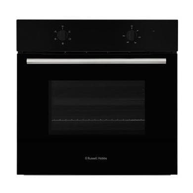 Refurbished Russell Hobbs RHFEO7004B 60cm Single Built In Electric Oven Black