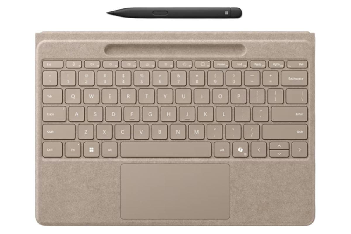 Microsoft Surface Pro 13" Flex Keyboard with Slim Pen | Dune