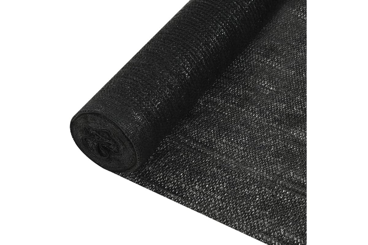 Vidaxl 149366 Privacy Net Black 2x25 M Hdpe