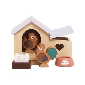 Chicken Coop Wooden Playset