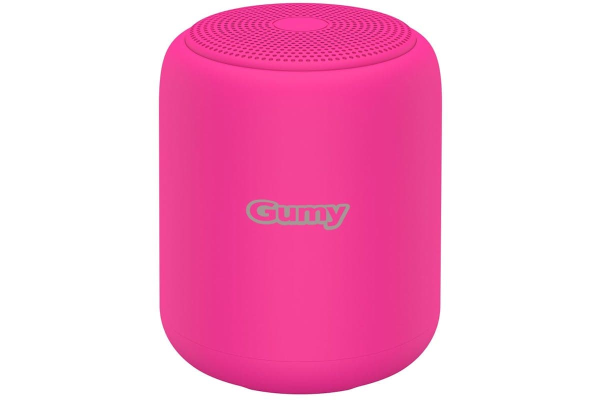 Jvc Pink Gumy Bt V53 Speaker - 5w Rms Power - Portable - Sd Card Reader - Rubberised Housing - Usb-c Charging Input -
