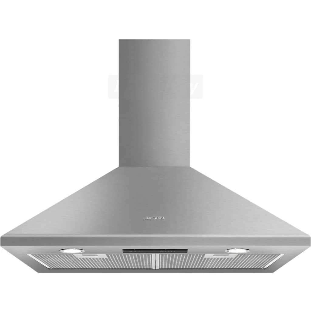 Smeg 70cm Chimney Cooker Hood with LED Lighting | Stainless Steel